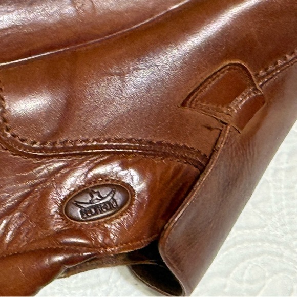 Pikolinos Brown slip on ankle boots booties leather Sz 39 US 8.5-9 - Picture 6 of 9